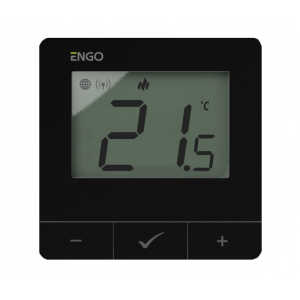 Терморегулятор умный ZigBee ENGO Controls E25230B накладной 230 В черный E25230B Терморегулятор умный ZigBee ENGO Controls E25230B накладной 230 В черный E25230B