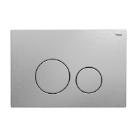 Панель смыва REHAU NOVA ORB STEEL нержавеющая сталь брашированная 19102601001