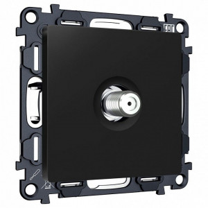 ТВ-розетка без рамки Ambrella Volt ALFA MA813050 ТВ-розетка без рамки Ambrella Volt ALFA MA813050