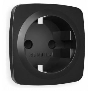 Накладка для розетки с заземлением и со шторками Ambrella Volt Quant OP8070 Накладка для розетки с заземлением и со шторками Ambrella Volt Quant OP8070