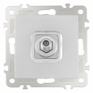 ТВ-розетка без рамки Arte Milano am-206 206.42-1.silver