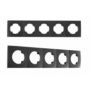Рамка на 5 постов Arte Milano am-502.04 502.04-5.black