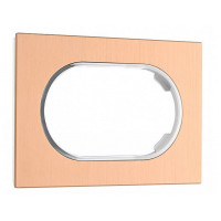 Рамка для двойной розетки Arte Milano am-502.11 502.11-double.pink