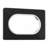 Рамка для двойной розетки Arte Milano am-502.13 502.13-double.black