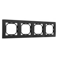 Рамка на 4 поста Arte Milano am-503.06 503.06-4.black