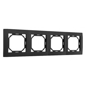 Рамка на 4 поста Arte Milano am-503.06 503.06-4.black