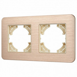 Рамка на 2 поста Arlight AKIRY 049726 Рамка на 2 поста Arlight AKIRY 049726
