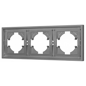 Рамка на 3 поста Arlight FRM-TENDO 053845 Рамка на 3 поста Arlight FRM-TENDO 053845