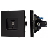 Розетка Ethernet RJ-45 и со шторками, без рамки Arlight SCT-TENDO 054104