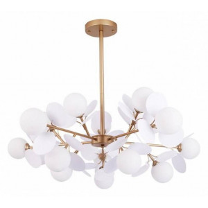 Люстра на штанге Arte Lamp Peacock 15 ламп A1369SP-15SG Люстра на штанге Arte Lamp Peacock 15 ламп A1369SP-15SG