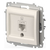 Розетка Ethernet RJ-45 без рамки Elbi Eleсtriс Zena Vega 609-010200-247