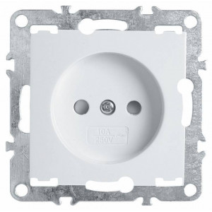 Розетка без заземления и с шторками, без рамки Stekker PST00-9109 39316 Розетка без заземления и с шторками, без рамки Stekker PST00-9109 39316