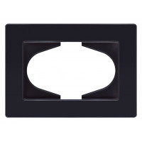 Рамка для двойной розетки Kollinger Eleganz Acryl EA120BK