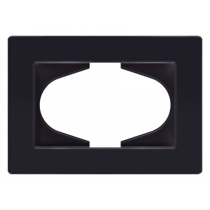 Рамка для двойной розетки Kollinger Eleganz Acryl EA120BK Рамка для двойной розетки Kollinger Eleganz Acryl EA120BK