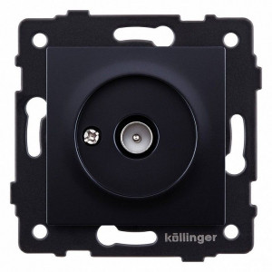 ТВ-розетка без рамки Kollinger REA-007BK ТВ-розетка без рамки Kollinger REA-007BK