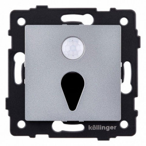 Заглушка для поста с подсветкой, без рамки Kollinger REA-044GY Заглушка для поста с подсветкой, без рамки Kollinger REA-044GY