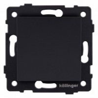 Выключатель проходной одноклавишный без рамки Kollinger  REA-S-003BM
