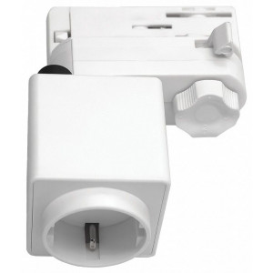 Розетка с заземлением на треке Lightstar Quattro 594006-WSA