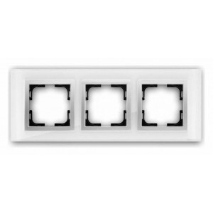 Рамка на 3 поста Mono Electric Style Glass 107-710000-162 Рамка на 3 поста Mono Electric Style Glass 107-710000-162