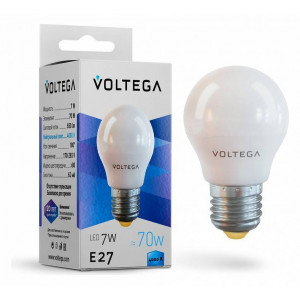 Лампа светодиодная Voltega Globe E27 7W 7053
