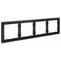 Рамка на 4 поста Voltum S70 VLS100407
