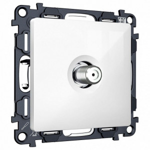 ТВ-розетка без рамки Ambrella Volt ALFA MA113050