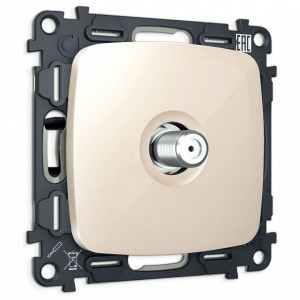 ТВ-розетка без рамки Ambrella Volt OMEGA MO313050