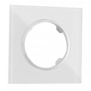 Рамка на 1 пост Arte Milano am-502.01 502.01-1.white Рамка на 1 пост Arte Milano am-502.01 502.01-1.white