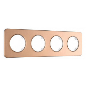 Рамка на 4 поста Arte Milano am-502.07 502.07-4.brown Рамка на 4 поста Arte Milano am-502.07 502.07-4.brown