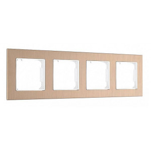 Рамка на 4 поста Arte Milano am-503.12 503.12-4.shampan Рамка на 4 поста Arte Milano am-503.12 503.12-4.shampan