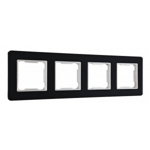 Рамка на 4 поста Arte Milano am-503.14 503.14-4.black Рамка на 4 поста Arte Milano am-503.14 503.14-4.black