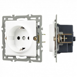 Розетка с заземлением, без рамки Arlight SCT 043739