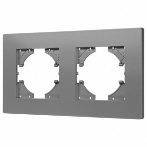 Рамка на 2 поста Arlight PERIO 049752 Рамка на 2 поста Arlight PERIO 049752