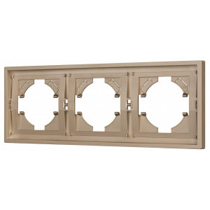 Рамка на 3 поста Arlight FRM-TENDO 053846 Рамка на 3 поста Arlight FRM-TENDO 053846