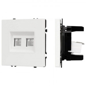 Розетка двойная Ethernet RJ-45 без рамки Arlight SCT 054312