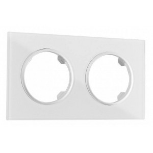 Рамка на 2 поста Arte Milano am-502.01 502.01-2.white