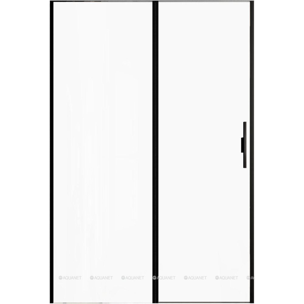 Дверь в нишу Allen Brau Priority 1400 мм стекло Optiwhite черн. браш. алюминий 3.31012.BBA