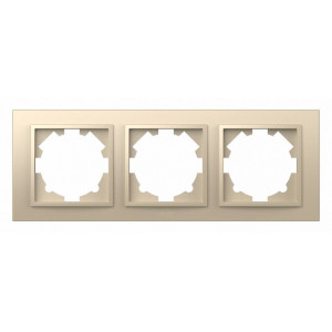 Рамка на 3 поста Elbi Eleсtriс Zena 500-012500-227
