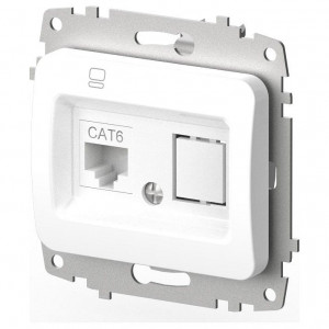 Розетка Ethernet RJ-45 без рамки Elbi Eleсtriс Jazz 607-000200-247 Розетка Ethernet RJ-45 без рамки Elbi Eleсtriс Jazz 607-000200-247