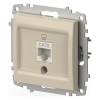 Розетка Ethernet RJ-45 без рамки Elbi Eleсtriс Zena Vega 609-010300-247