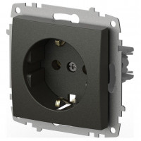 Розетка с заземлением, без рамки Elbi Eleсtriс Zena Vega 609-011100-217