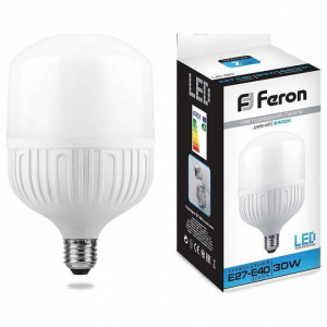 Лампа светодиодная Feron LB-65 E27/E40 30 Вт 6400K 25537