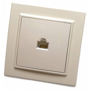 Розетка Ethernet RJ-45 Stekker PST00-9007 39233 Розетка Ethernet RJ-45 Stekker PST00-9007 39233