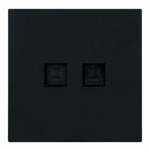 Розетка двойная Ethernet RJ-45 без рамки Stekker Мия 50451 Розетка двойная Ethernet RJ-45 без рамки Stekker Мия 50451