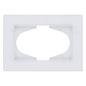 Рамка для двойной розетки Kollinger Eleganz Acryl EA120WH Рамка для двойной розетки Kollinger Eleganz Acryl EA120WH
