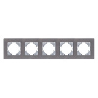 Рамка на 5 постов Kollinger Eleganz Acryl EA5GY