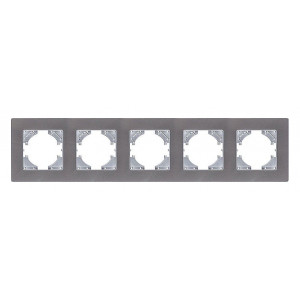 Рамка на 5 постов Kollinger Eleganz Acryl EA5GY Рамка на 5 постов Kollinger Eleganz Acryl EA5GY