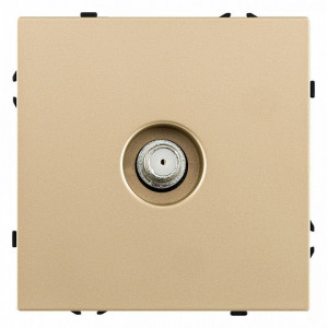 ТВ-розетка без рамки Kollinger Eclipse EC-020GD ТВ-розетка без рамки Kollinger Eclipse EC-020GD