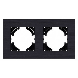 Рамка на 2 поста Kollinger Reflex AL RA2BK Рамка на 2 поста Kollinger Reflex AL RA2BK