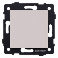 Выключатель перекрестный одноклавишный без рамки Kollinger  REA-S-006CM